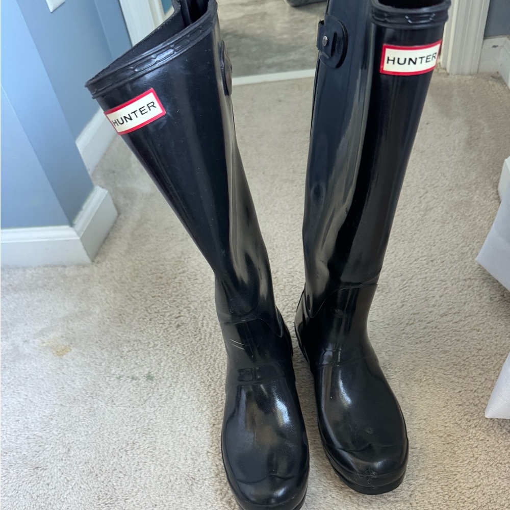 Hunter rain boots